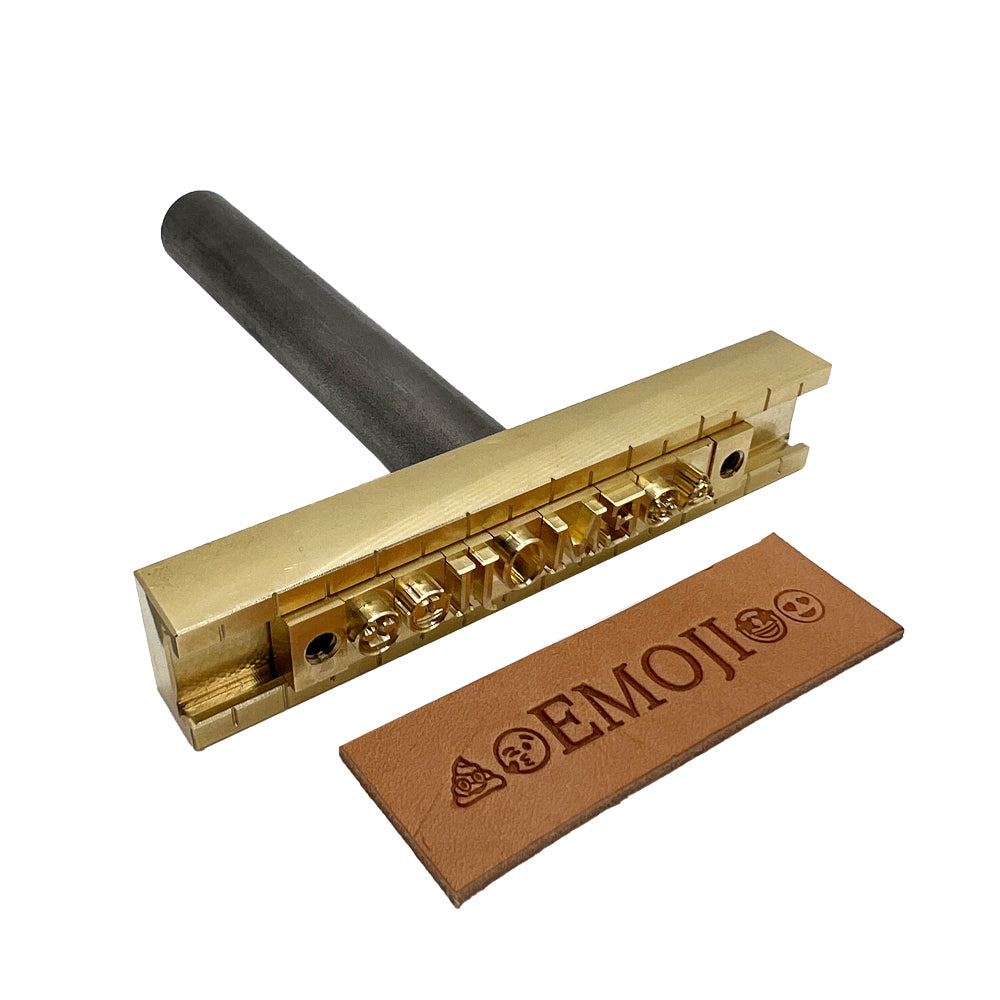 Emojis Individual Brass Stamp