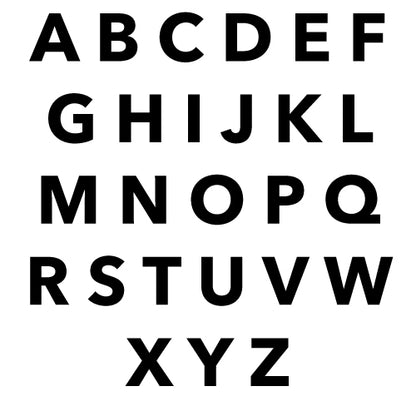 Avenirnext Brass stamp set