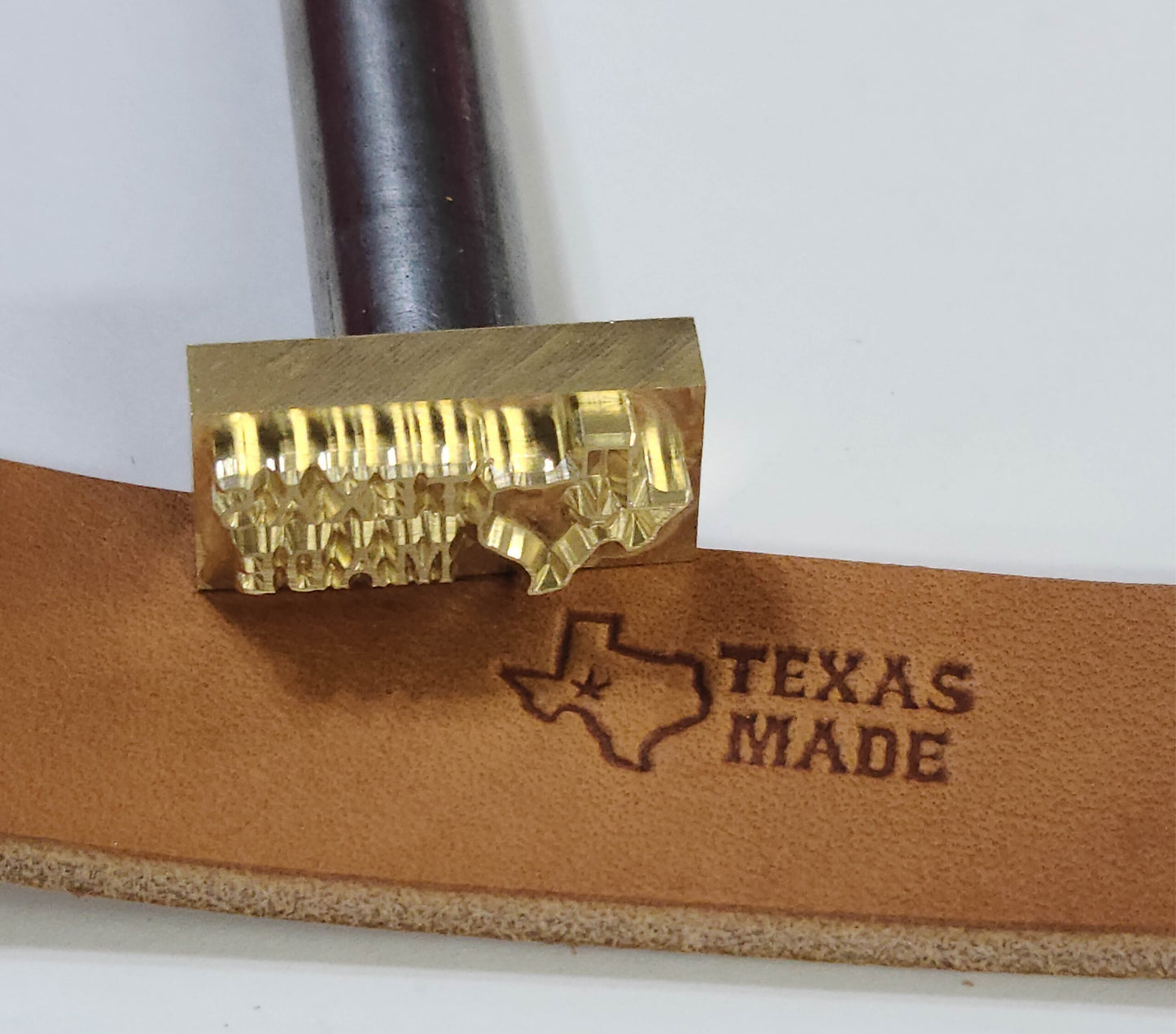 Texas Made Leather Stamp From The Leather Stamp Maker