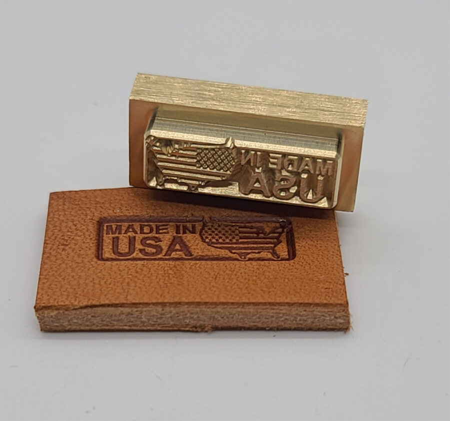 Style 1 Made in The USA Stamp Leather Stamp Maker