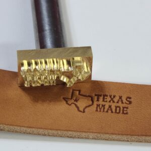 Texas Made Leather Stamp From The Leather Stamp Maker