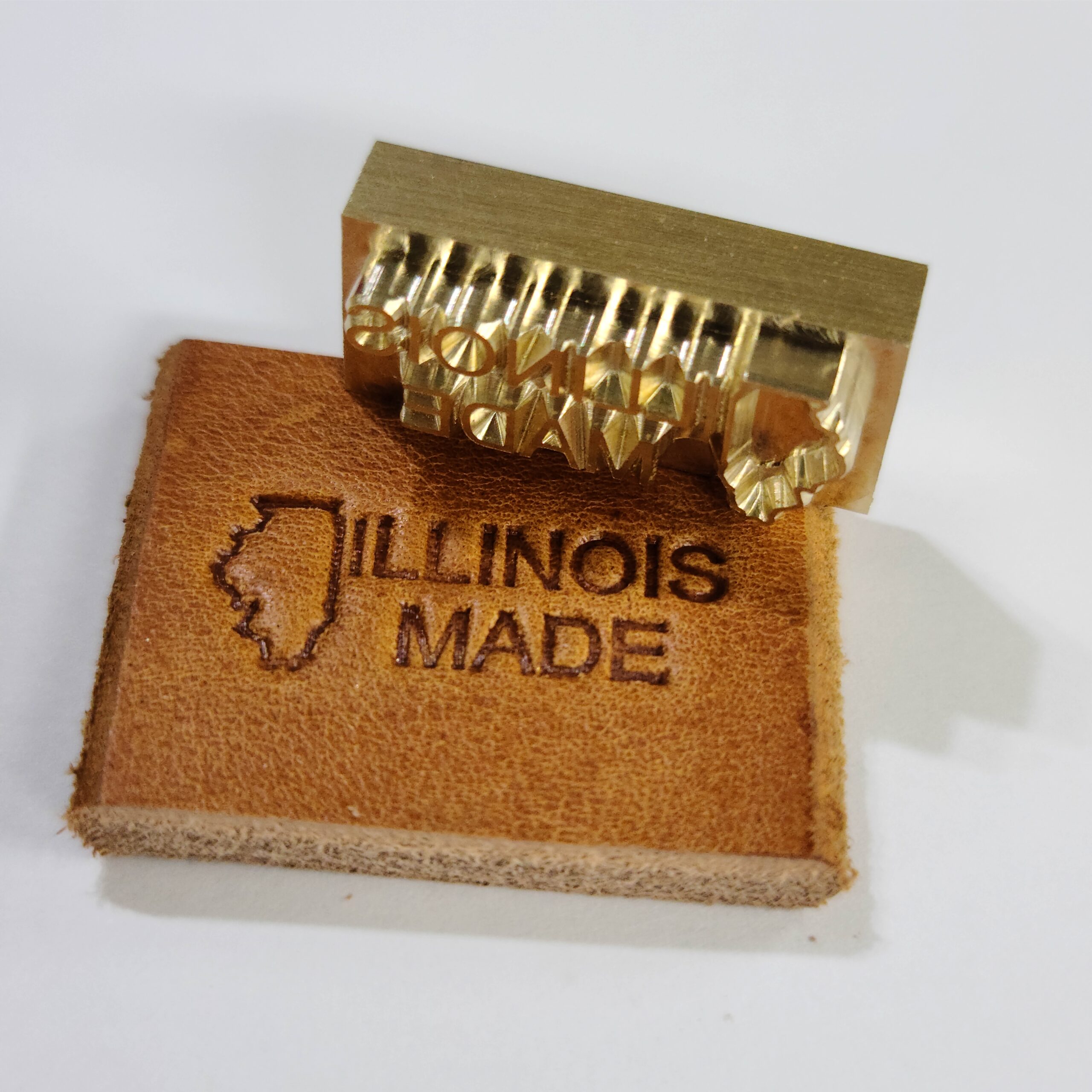 Illinois Made Stamp - Leather Stamp Maker